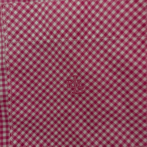 New vintage Ralph Lauren midriff tie top womens 10 - Picture 2 of 3